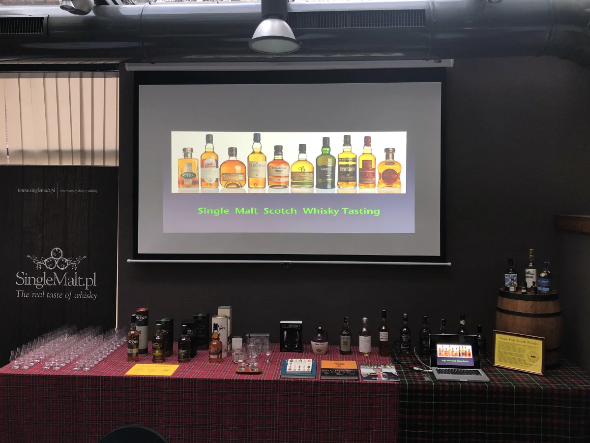 Prezentacja na temat whisky Single Malt