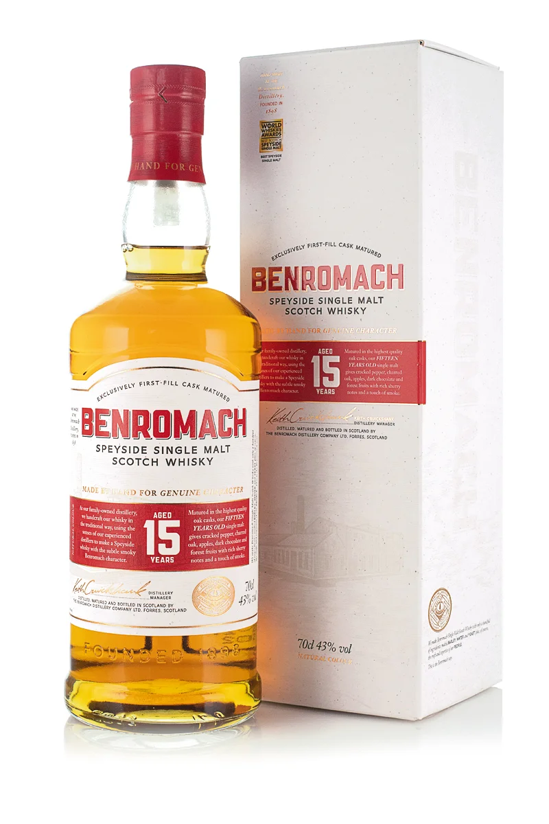 Whisky Benromach 15-letnia